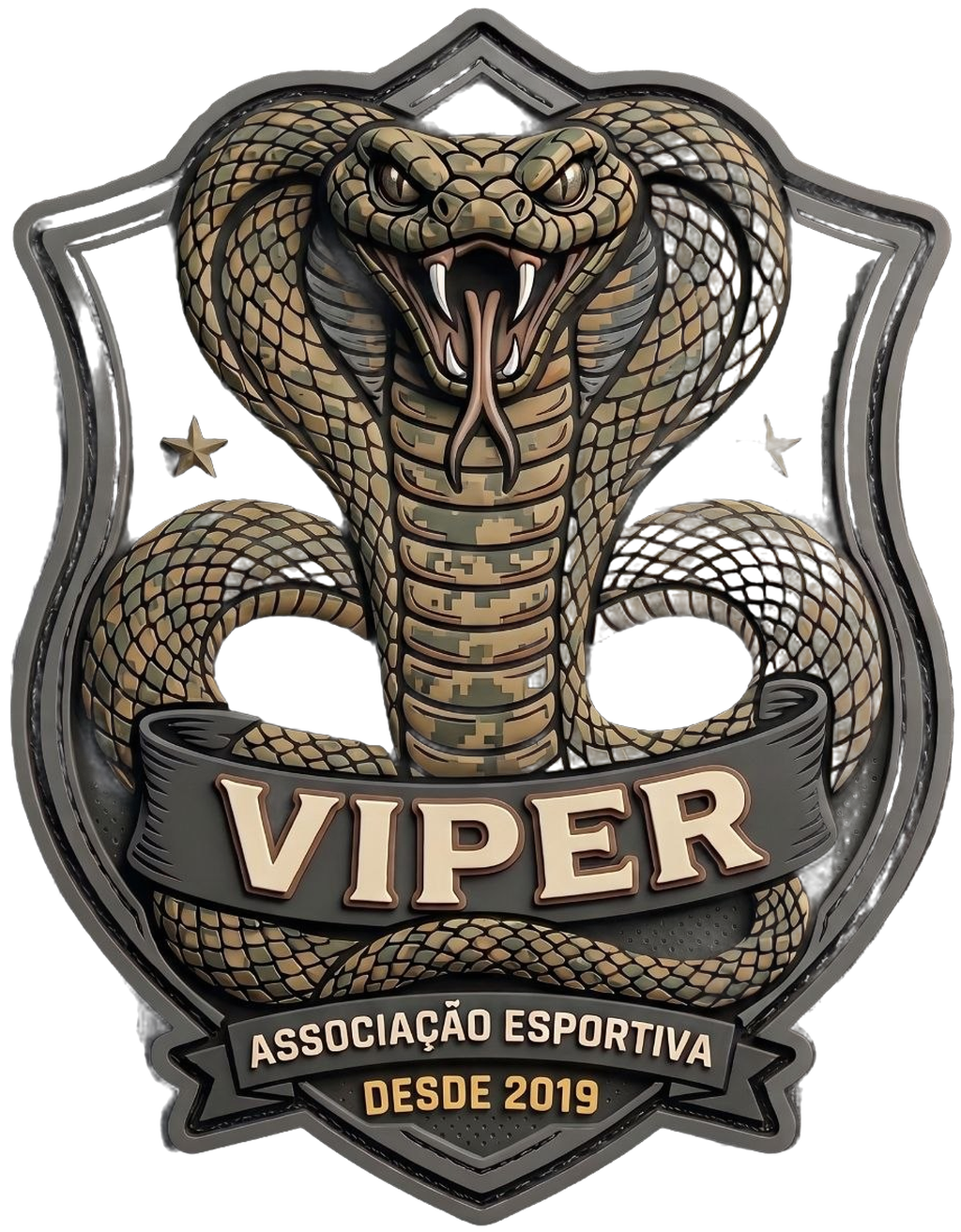 Brasão da Associação Esportiva Viper Airsoft